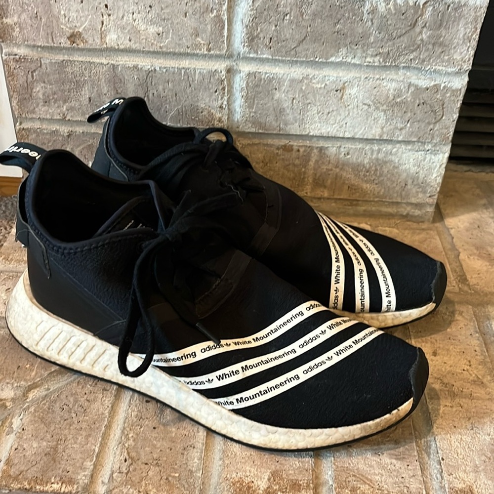 Adidas Originals White Mountaineering NMD R2 Black size 12